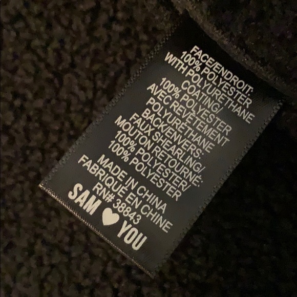 Sam Edelman Faux Shearling Lined Moto Jacket - Picture 11 of 12